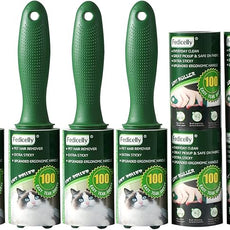 Fedicelly Lint Rollers Pet Hair Extra Sticky Clothes,Cat Dog Hair Remover Laundry Furniture Carpet,Total 800 Sheets Lint Remover Brush for Couch