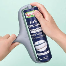 8 inch Extra Sticky Lint Roller Refill for Scotch-Brite 50% Stickier Large Surface Roller Replacement for Scotch Brite Large Pet Hair Roller Refill 60 Sheets, Pack of 6, 360 Sheets Total