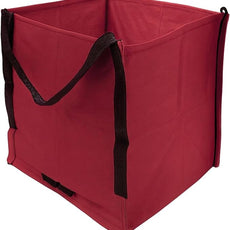 DURASACK Heavy Duty Storage Tote Bag 22-Gallon Rugged Woven Polypropylene Moving Bag, Reusable Self-Standing Design, Holds up to 500 Pounds, Single, Red