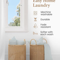 1000 Thread Count Egyptian Cotton Sheets Twin XL Size, 4 Pc Luxury Sheets Set, Long Staple 100% Cotton Sheets for Twin XL Size Bed, 18