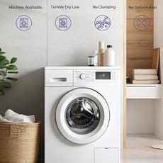 Dual Layer 5 Inch Memory Foam Mattress Topper Queen - 3 Inch Pillow Top Mattress Pad and 2 Inch Gel Memory Foam, 7-Zone Egg Crate Queen Size Mattress Topper (Gray)