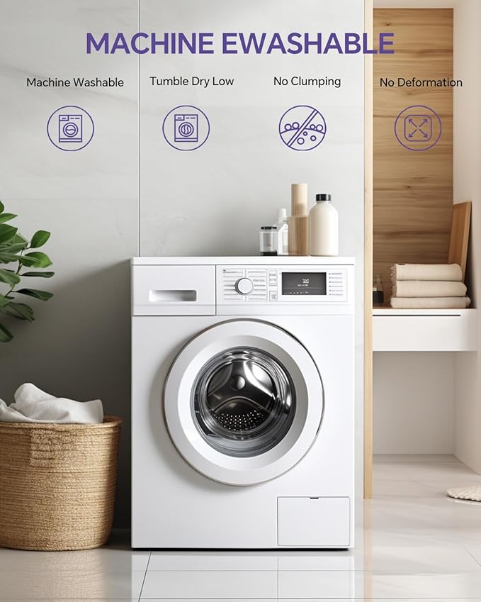 Dual Layer 4 Inch Memory Foam Mattress Topper King - 2 Inch Gel Memory Foam and 2 Inch Pillow Top Mattress Pad, 7-Zone Egg Crate Mattress Topper