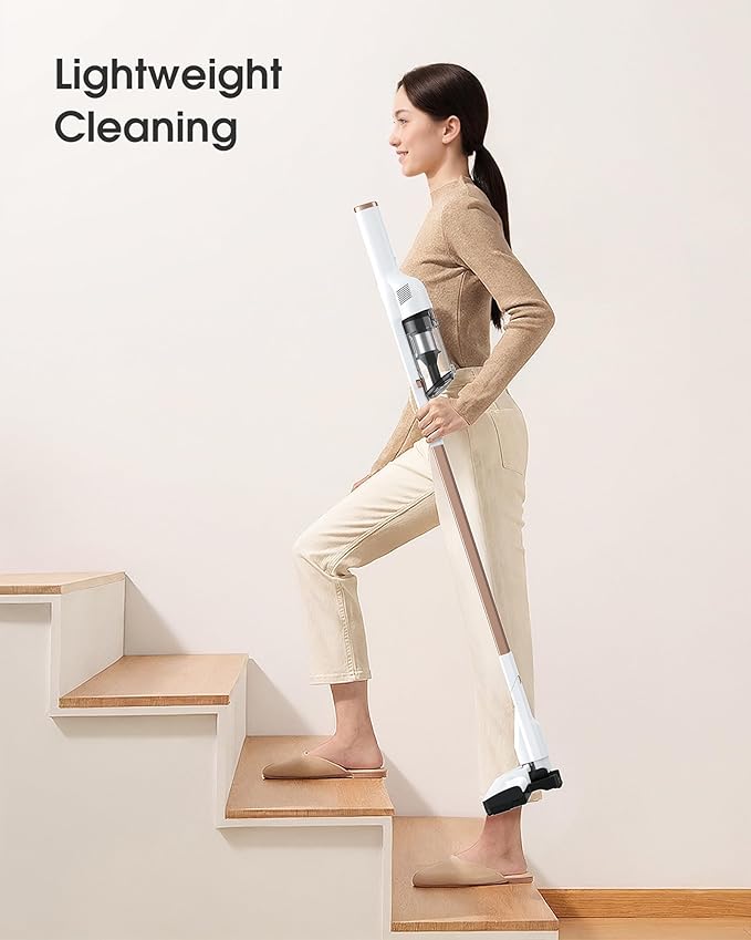 Cordless Vacuum Cleaner, 2.64 lbs Small Lightweight Stick Vacuum Cordless Rechargeable with USB Charging Port, Slim Vacuum Cleaner for Home, Hardwood Floor, Office, RV, Car and Dorm Cleaning