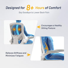Office Chair for Long Hours & Lower Back Pain Relief – 4