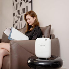 Scent Better Pro - Smart Bluetooth Essential Oil Diffuser for Home, Hotel, Spa, Office, Waterless - Includes Free Linen Breeze - White