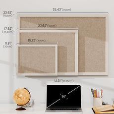 Felt Cork Board Alternative, Felt Bulletin Board 16