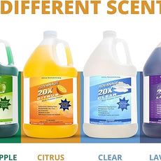 Advanage 20X Cleaner Concentrate Refill 128 oz | All Purpose Multi-Surface Cleaning Concentrate | Replace Every Household Cleaner | Natural and Citrus Scent, Human-Safe Cleaner USA Made