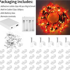 Cherry Enchanted Willow Vine Lights 7.55FT 144LED Pink Cherry Blossom Tree Branch Lights for Wall, Remote Timer,8 Light Model,Bedroom Wall Doors Wedding, Christmas, USB Battery Box