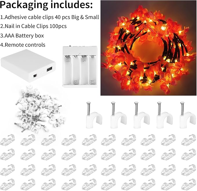 Cherry Enchanted Willow Vine Lights, 6FT 96LED Pink Cherry Blossom Tree Branch Lights for Wall, Remote Timer,8 Light Model,Bedroom Wall Doors Wedding, Christmas, USB Battery Box