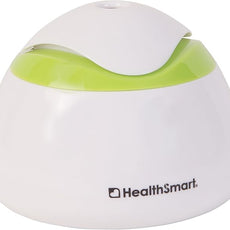 HealthSmart Travel Mate Personal Ultrasonic Small Personal Cool Air Mist USB Compact Travel Humidifier, Relief for Dry Skin, Compact and Personal, Quiet, Filter Free, FSA Eligible Humidifier, White