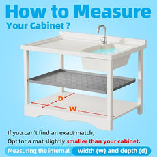 Silicone Under Sink Mat 34