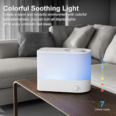 MEGAWISE 2025 Humidifier, 6L Large Capacity, 50H Runtime, Enjoy ultra-quiet, cool mist for your bedroom, nursery, or indoor plants. Top-fill design for effortless convenience (White)