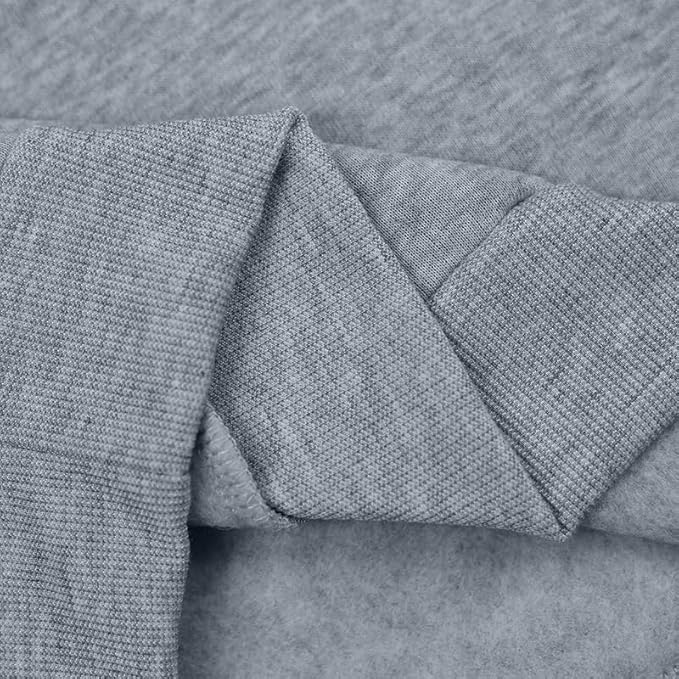 Men's Hooded Sweatshirt - Quarter Zip Pullover with Pockets Autumn Winter Casual Wear for Vacations