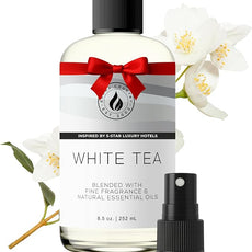 Aroma Country White Tea Diffuser Oil - Luxury Essential Oils for Diffuser Refill & Air Freshener Room Spray, Long-Lasting, Natural Home Fragrance and Hotel Scent for Diffusers & Machines (8.5 Fl Oz)