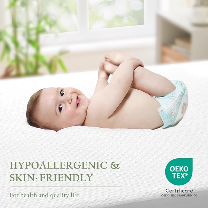 100% Waterproof Queen Mattress Protector, Breathable Bamboo Rayon Mattress Cover with 8”-21” Deep Pocket, Noiseless Cool 3D Air Mattress Cover, Hypoallergenic & Odor Resistant