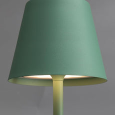 KDG 2 Pack Cordless Table Lamp,Portable LED Desk Lamp, 4000mAh Battery Operated, 3 Color Stepless Dimming Up, for Restaurant/Bedroom/Bars/Outdoor Party/Camping/Coffee Shop Night Light(Green)