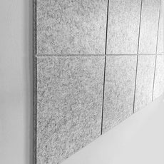 Large Cork Board Alternative | Cork Boards Cork Tiles for Walls | Aesthetic Felt Bulletin Board Pin Board for Office, Home & Classroom | Felt Wall Tiles (12-Pack) | Marble