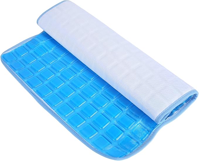 Gel Pillow Cooling Pad Mat, Soft Foldable Cushion, Cooling Mat Relief for Sleep Night Sweats Hot Flashes Dogs
