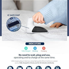 Bymore Fabric Shaver, Sweater Shaver Pill Remove Fuzz, Upgraded Efficient Lint Shaver Remover for Furniture Clothes Couch Cashmere(65mm Mesh, White)