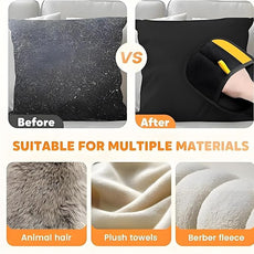 Pet Hair Removal Glove for Cats & Dogs, 2Pcs Newly Upgraded Electrostatic Pet Hair Remover Gloves, Reusable Magic Brush Pet Hair，Pet Hair Remover for Laundry, Sofas，Carpets，Clothing