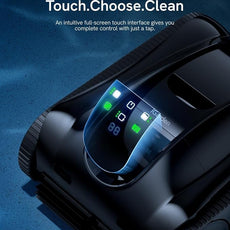 (2025 Upgrade) iGarden Pool Cleaner K36, Cordless Pool Vacuum Robot for Inground & Above Ground Pools, Smart Navigation, 220 Min Runtime, Touchscreen, Self-Parking, Cleans Floor, Wall & Waterline