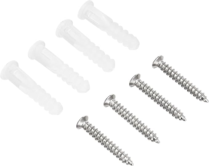 Amazon Basics Rectangular Wall Mount Mirror 24" x 36", Standard Trim, White