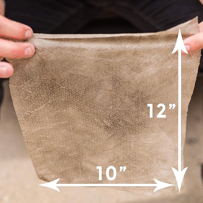 Eagle Grit Heavy Duty Cleaning Wipes – 72 XL Pre-Moistened Degreasing Hand & Tool Wipes – 10”x12” Industrial Strength Shop Towels – Removes Grease, Oil, Ink, Adhesives & Grime – USA Made