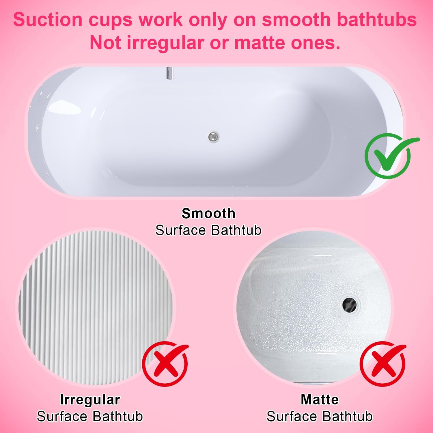 Portable Spa Bubble Bath Massager,Full Body Waterproof Spa Mat for Bathtub, 6-Speed Bubbles, Remote Control & Non-Slip Suction Cups for Home Relaxation