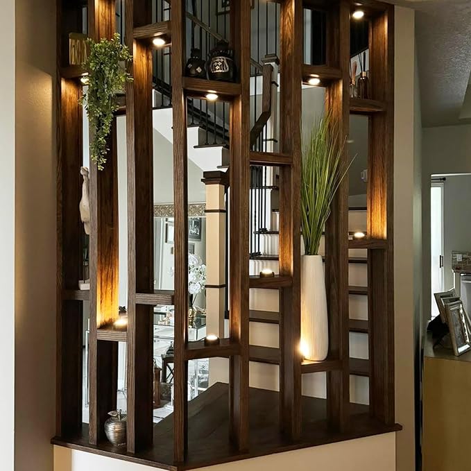 Yiliaw 12 Pack LED Puck Lights Remote Control 16 Color Changeable Under Cabinet Lights, Battery Operated Lights Night Light with Dimmer & Timmer for Closet Bedroom Kitchen, Black