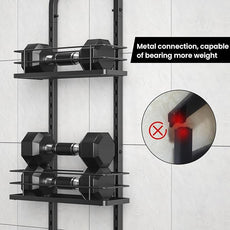 Shower Caddy Hanging (Black), Adjustable Anti-Swing-Over The Shower Head Caddy, 3 Tier Height Bathroom Storage Organizer, Bathroom Shelves Basket Rack, Shower Caddies Rack with Adjustable Soap Basket