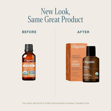 Cliganic Organic Sweet Orange Essential Oil, 1oz - 100% Pure Natural for Aromatherapy Diffuser | Non-GMO Verified (Packaging May Vary)