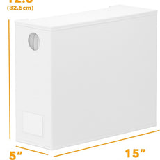 SpaceAid 9 Pack Bed Sheet Organizers and Storage, Foldable Sheet Organizer with Window for Linen Closet, Set Folder Keeper for Queen & King Size Bedding Storage (White)