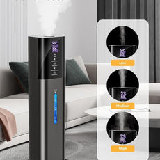 Humidifiers for Bedroom, 8L Quiet Humidifiers for Large Room with Timer, 360°Nozzle, 3 Speed Ultrasonic Cool Mist Humidifier with Humidistat for Baby, Customize humidity for Home Adults Plants