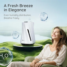Airdog MOI Evaporative Humidifier for Baby- Mist-Free Humidifier, Mold Free humidifier, Quiet, LED Water Level Display for Premium Home Décor & Protection, Washable Filter, 0.8 Gallon Tank, 5 Modes