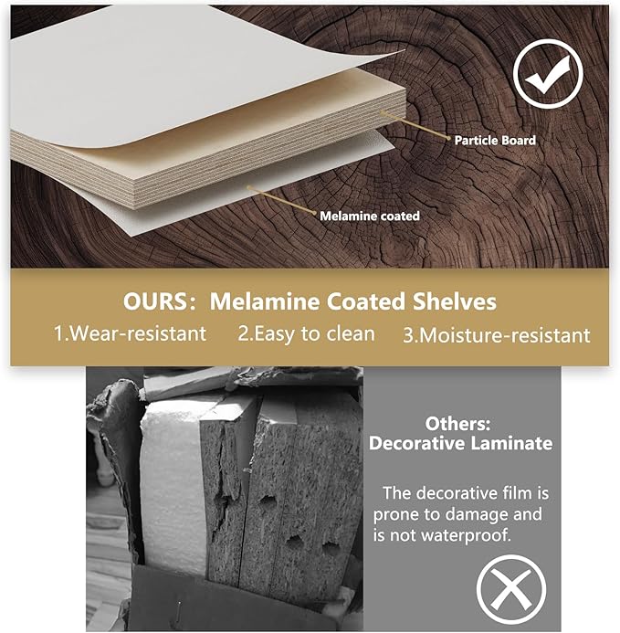 Modular Closet System, 78" Wide Closet Organizer System with Hanging and Drawers, Wood Tower Closet Storage for Walk In Closets, Wall Mounted Wardrobe Organizer Kit System, Bedroom, White