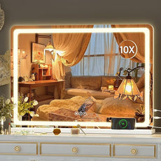 Hasipu Vanity Mirror with Lights, 27.6