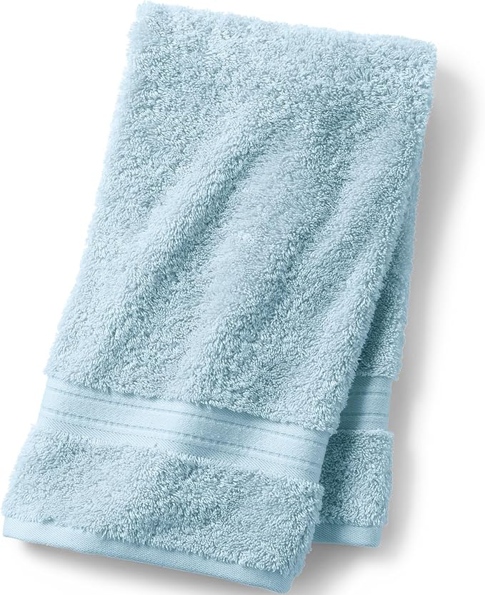 Lands' End Supima Towel Dusty Blue Bath- Hand Towel