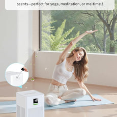 Matter Certified Air Purifier with H13 Filter, Compatible with Alexa Google Home Apple HomeKit, Large Room Coverage 1937 ft²/hr, Washable Pre-Filter, Eco Mode, PM2.5 Monitor, Sleep Mode