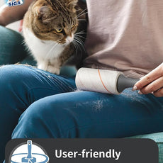 MR.SIGA Lint Rollers for Pet Hair Extra Sticky, 720 Sheets, Lint Remover for Clothing, Furniture, Pet Hair Remover with Easy Tear Sheets