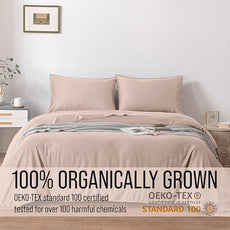 Bella Coterie Luxury Bamboo Viscose 34” Split Top King Size Sheet Set | 1 Fitted Sheet for Sleep Number & Adjustable Beds | 100% Organically Grown | Cooling & Soft | 18” Deep Pocket [Dusty Rose]