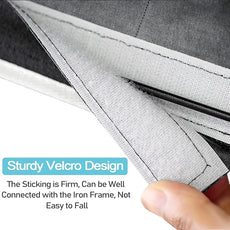 Loghot Bedside Caddy/Bedside Storage Bag Hanging Organizer for Bunk and Hospital Beds,Dorm Rooms Bed Rails,Can be Placed Glasses,Books,Mobile Phones,Keys (Black)