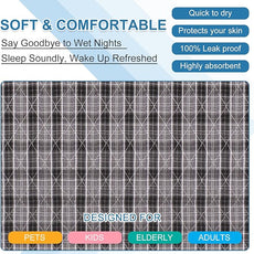 OUTCREATOR® Washable Bed Pads 34