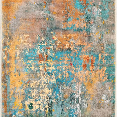 Lahome Modern Abstract Runner Rug - 2x4.3 Washable Hallway Rug Runner Soft Bathroom Mat, Non Slip Indoor Throw Carpet Runner for Bedside Camper Basement Laundry Room Front Door, Rosy Clouds