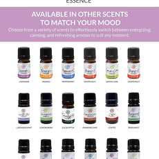 Essence Pearl Travel Case - Wearable Aromatherapy Kit with Nasal Diffuser Rings, Soaking Bay, and 5mL Essential Oil – Portable Wellness Gift Set for On?The?Go Self Care