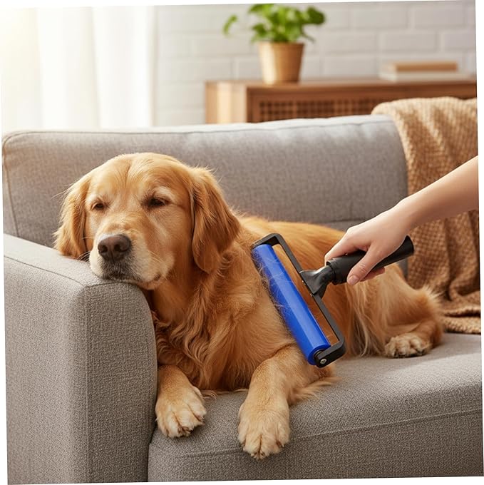 Lint Rollers for Pet Hair, High Sticky Lint Rollers Reusable Roller 12 Inch for Pet Hair, Dust and Screen Cleaning, USO en casa