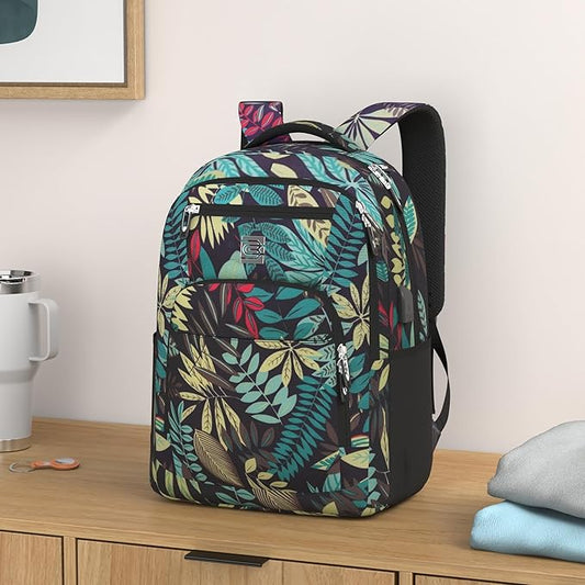 Laptop Backpack,Business Travel Anti Theft Slim Durable Laptops Backpack with USB Charging Port,Water Resistant College Computer Bag for Women & Men Fits 15.6 Inch Laptop and Notebook