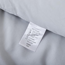 ROSGONIA King Size Comforter Set Light Grey, 3pcs (1 Boho Gray Comforter & 2 Pillowcases) All Season Bedding Lightweight Bedspread Blanket Quilt