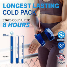 CryoMAX Cold Pack, Reusable, 8 Hour Cold Therapy Ice Pack, Small, 6