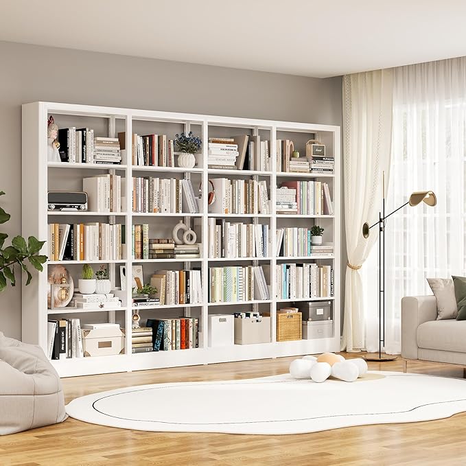 White Subframe - Cannot be Used Alone. Need to be Used in Conjunction with The 68.9" Tall Main Bookshelf