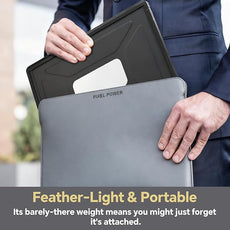 10-Point Infrared Touch Screen Frame for MacBook Air 15 Inch, High-Precision Magnetic Touchpad, Trackpad Activator with Multi-Gesture Control, Ultra-Thin Hard Shell Case & Passive Stylus Pen Included